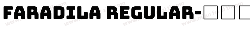 Faradila Regular字体转换